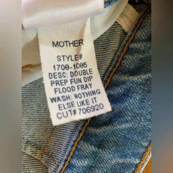 Mother SNACKS pleated front jeans - Picture 10 of 10